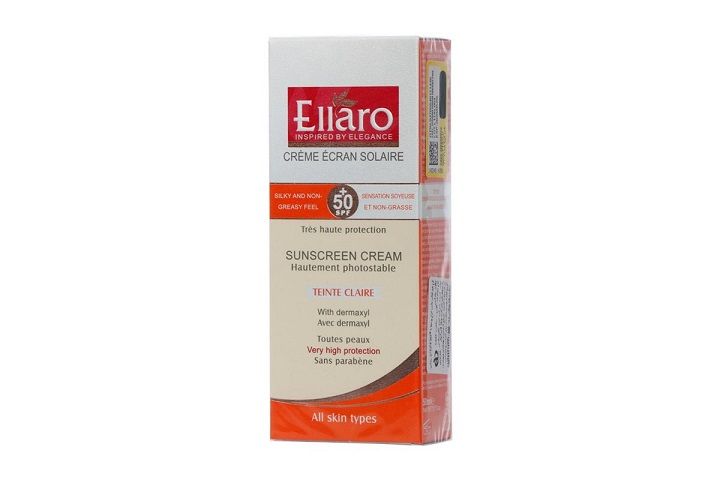 ضد آفتاب الارو انواع پوست +SPF 50 بژ روشن