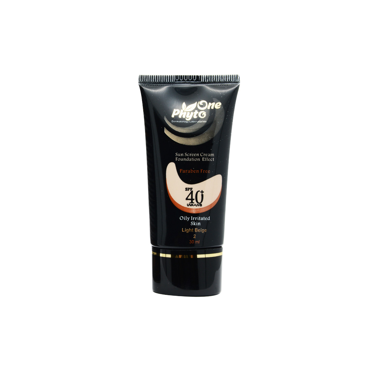ضد آفتاب SPF40 کرم پودری پوست چرب فیتو وان بژ روشن
