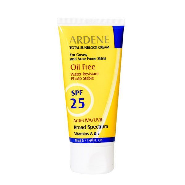 کرم ضد آفتاب SPF 25 پوست چرب آردن