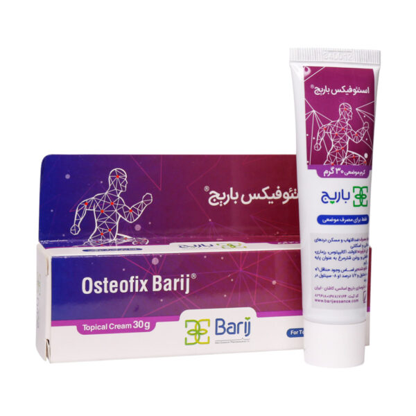 کرم موضعی استئوفیکس باریج اسانس 30 گرم